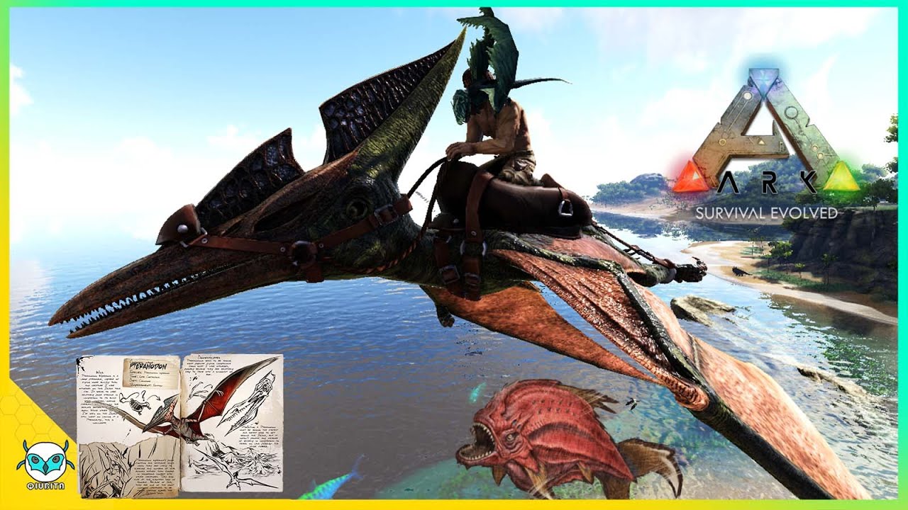 《方舟生存进化》Ark Survival Evolved ：孵龙蛋，去中间红树林，组建自己的飞行军队