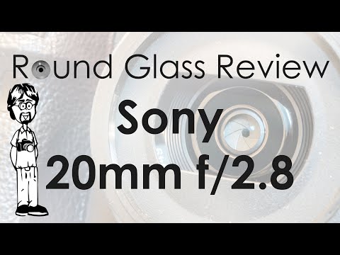 Video thumbnail for Sony E 20mm F2.8 review 1