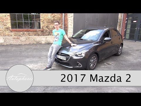 2017 Mazda 2 Skyactiv-G 90 Fahrbericht / Mehr Dämmung, mehr Komfort und GVC - Autophorie