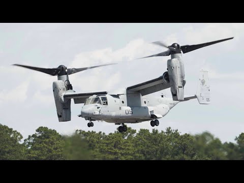 USMC MV-22 Osprey Demo || MCAS Cherry Point 2024