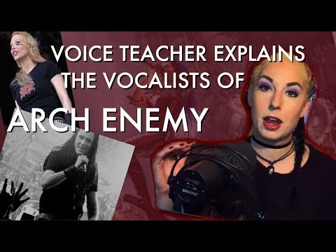 The 3 Arch Enemy Vocalists! Vocal Coach Mary Z Reacts & Explains`