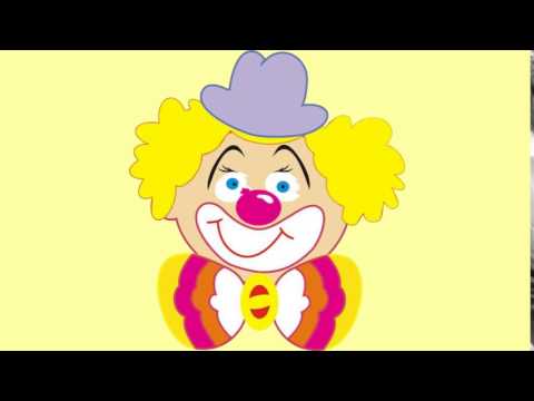 Клоун - футаж