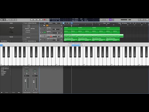 Coldplay Midnight section breakdown using 4 Logic Pro X sounds