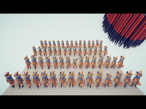 Small Size APOLLO Army vs Every God | Tabs Simulator