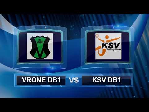 Oefenwedstrijden Vrone DB1 tegen VZV B1en KSV B1