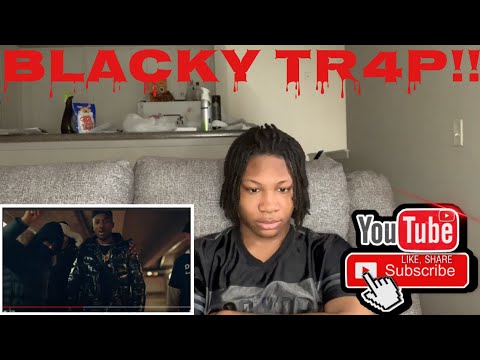 American Reacts To Blacky - Tr4p