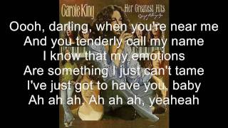 Carole King   I feel the earth  move lyrics