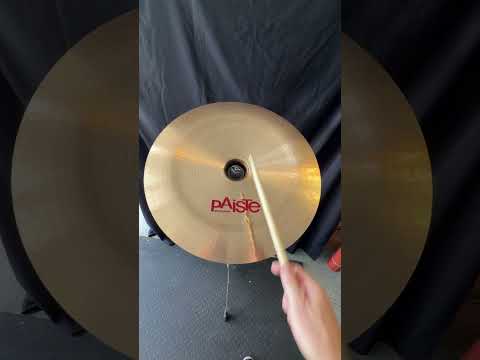 Paiste 24" 2002 China Cymbal 2012-3184g-Serial #12020628 image 7
