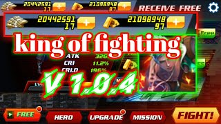 King Of Fighting Mod Apk Versi 1.0.4 (Unlimited Money & Gold) + free download