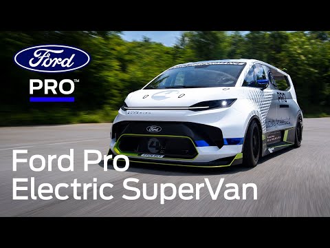 Ford Pro Electric SuperVan: The Fastest Transit Yet | Ford UK