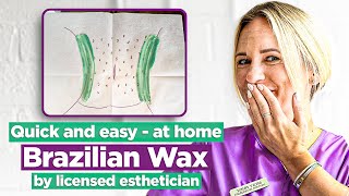Download lagu At Home Brazilian Wax Tutorial | Step-by-Step Guide | Waxing positions demo for best results mp3