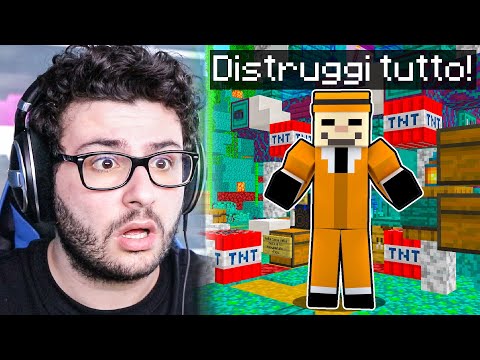 IL BIG LADRO MI ORDINA DI DISTRUGGERE TUTTO? - BIG VANILLA - Minecraft ITA