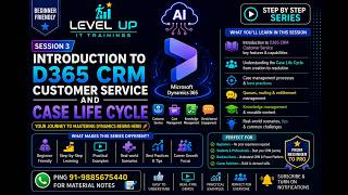 𝐈𝐧𝐭𝐫𝐨𝐝𝐮𝐜𝐭𝐢𝐨𝐧 𝐭𝐨 𝐃𝟑𝟔𝟓 𝐂𝐑𝐌 𝐂𝐮𝐬𝐭𝐨𝐦𝐞𝐫 𝐒𝐞𝐫𝐯𝐢𝐜𝐞 𝐚𝐧𝐝 𝐂𝐚𝐬𝐞 𝐋𝐢𝐟𝐞 𝐂𝐲𝐜𝐥𝐞 #customerservice  #case  #dataverse