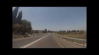 preview picture of video 'כביש 66 מגבעת עז לצומת התשבי - Road 66 from Givat Oz to Hatishbi Junction'