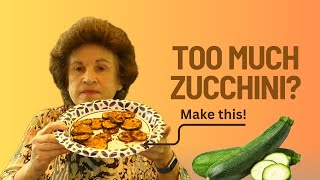 Too Much Zucchini? Make Roasted Zucchini Parmesan Rounds!