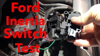 How Test if the Ford Inertia Switch is Causing Fuel issues | Checking Voltage Drop