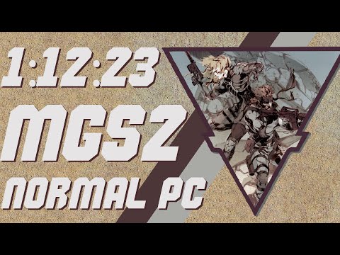 Metal Gear Solid 2 - Any% Speedrun - Normal - 1:12:23 IGT