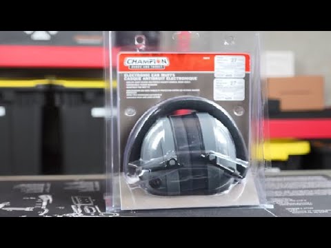 Champion Range and Target 40974 Electronic Ear Muffs Review