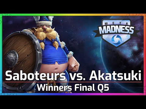 Akatsuki vs. Saboteurs - Winners Final Q5 - Heroes of the Storm