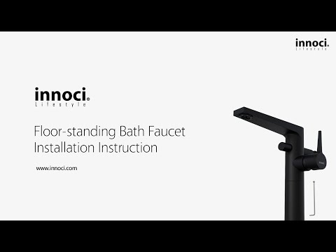 Floor-standing Bath Faucet Installation Instruction