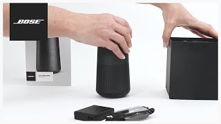 Video thumbnail for Bose SoundLink Revolve – Unboxing + Setup by Bose Product Support