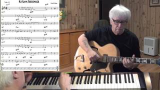 Autumn Serenade - Jazz guitar & piano cover ( Peter De Rose )