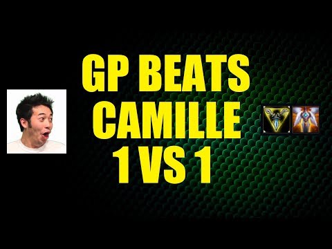 Gangplank vs Camille | YOU BEAT HER...? | League of Legends Top Lane Gameplay Patch 7.21 KR Build