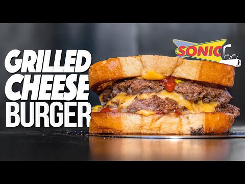 THE GRILLED CHEESE BURGER FROM SONIC...BUT HOMEMADE &...