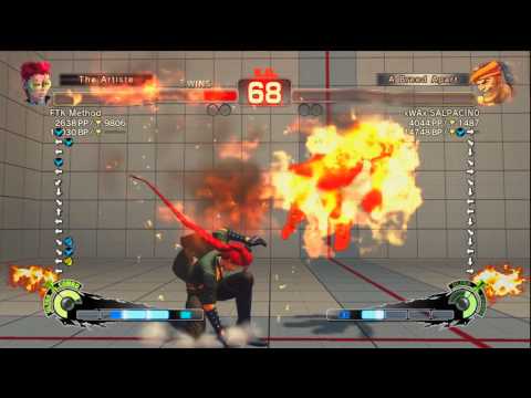 SSF4 AE 2012 - FTK Method (C.Viper) Vs xWAx SALPACINO (Adon) - Player Match