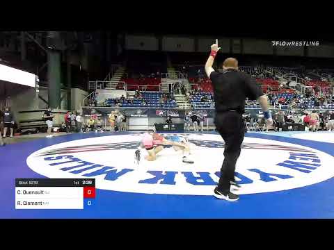 120 Lbs Consi Of 32 #2 - Chase Quenault, New Jersey Vs Ryan Clement, New Mexico 116d