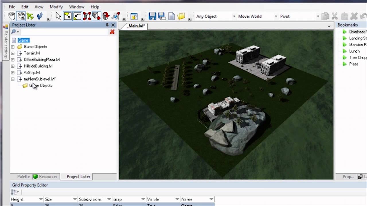 Using Sublevels in LevelEditor