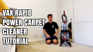 How to Clean Your Carpet with the Vax Rapid Power Carpet Cleaner