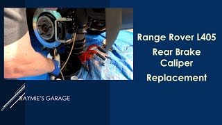 Range Rover L405 Rear  Brake caliper replacement