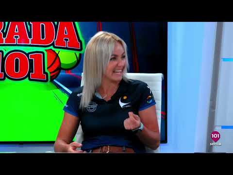 Marina Saucedo, jugadora del Cajasol Voley Dos Hermanas, valora la temporada en Grada 101