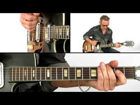 Down Home Boogie & Blues Guitar Lesson - Connecting Positions - Richard van Bergen