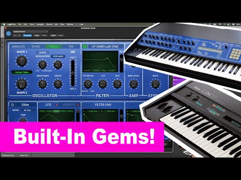 Don’t Sleep on These Logic Pro Synths 💎