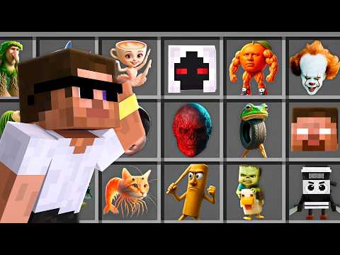 I Add Popular Mobs in My Zoo in Minecraft..