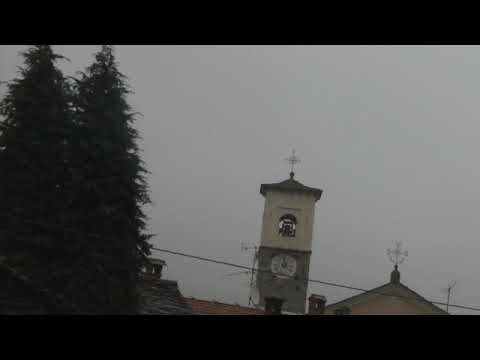 Campane della Valchiusella - angelus del 2 novembre da Trausella (TO)