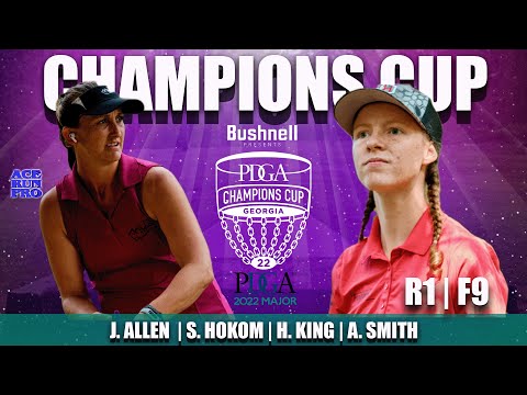 ARP | 2022 Champions Cup | R1/F9 FPO Card | J. Allen: S. Hokom: H. King : A. Smith | PDGA Major