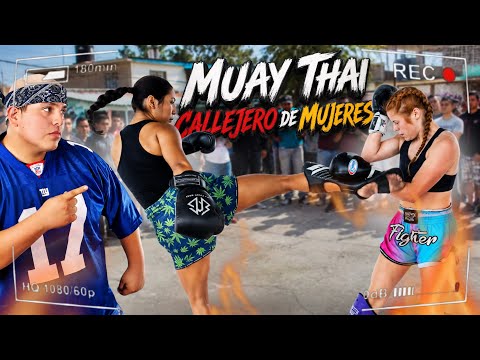 TORNEO CALLEJERO DE MUAY THAI DE MUJERES EN MEXICO