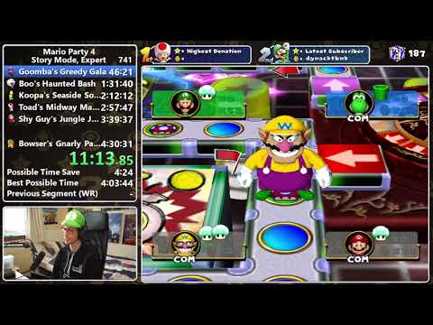 Mario Party 4 Story Mode Expert WR 4:25:10
