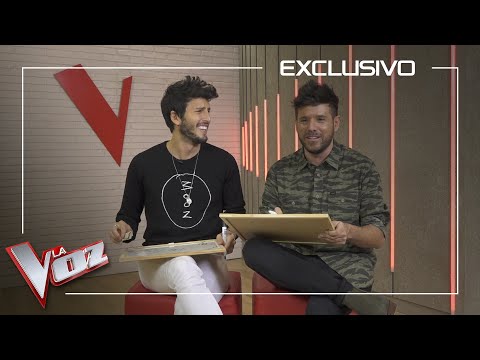 Pablo López y Sebastián Yatra juegan a 'Leer la mente' | Exclusivo | La Voz Antena 3 2020