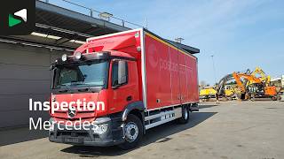 탑차 Mercedes-Benz Antos 1827 4X2 Full Air 2t Tailgate 80% Tires Euro 6 | 이미지 4 - Autoline