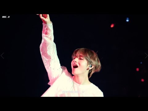 [4K] 181020 LOVE YOURSELF TOUR PARIS MIC DROP 방탄소년단 태형 뷔 직캠 / BTS V FOCUS FANCAM
