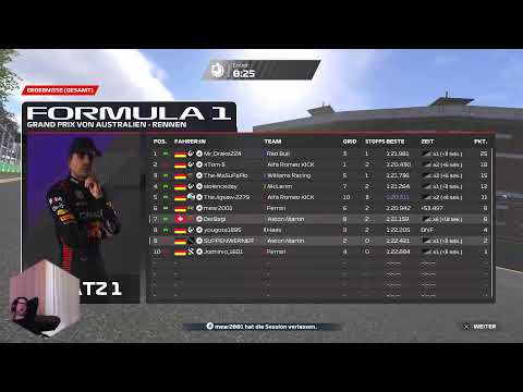 GDA Rennen Sicht von DerBegi # Australien