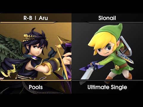 Rouen Weekly #3 Pools - R-B | Aru (Dark Pit) Vs. Slonail (Toon Link) SSBU Ultimate Tournament