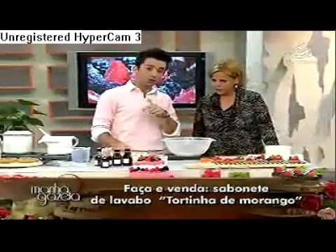 Manhã Gazeta Peter Paiva -  Mini torta com morangos