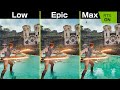 Star Wars Jedi Survivor Low Vs Epic Vs Ray Tracing Comparison