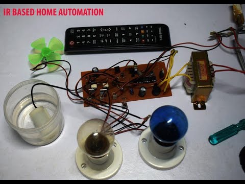 IR Remote Based Home Automation