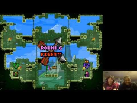 TowerFall Ascension WB R2: P (VT) vs TiZ (VV) - Rocket Punch 2014